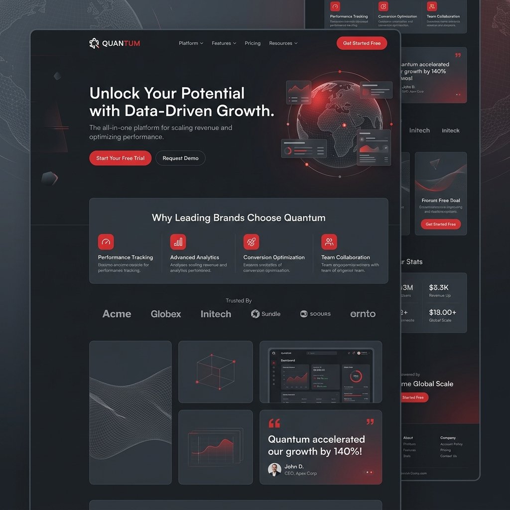 Website Design Mockup
